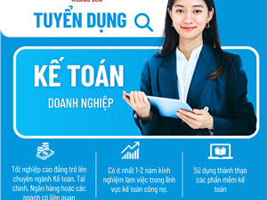 Tuyển dụng nhân viên Kế toán Doanh nghiệp